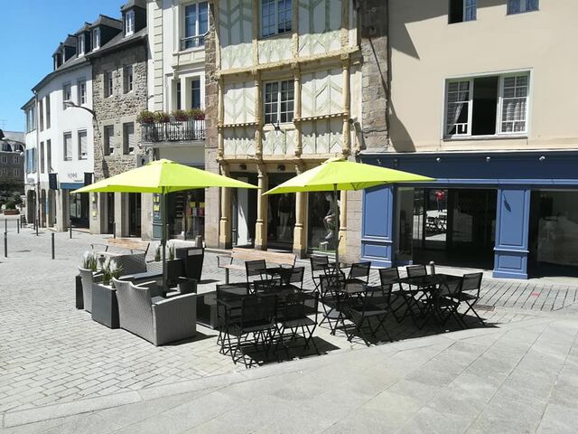 terrasse à disposition