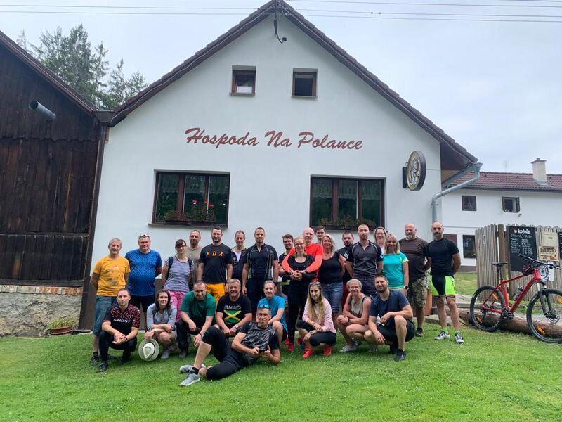 Návštěva cyklistů