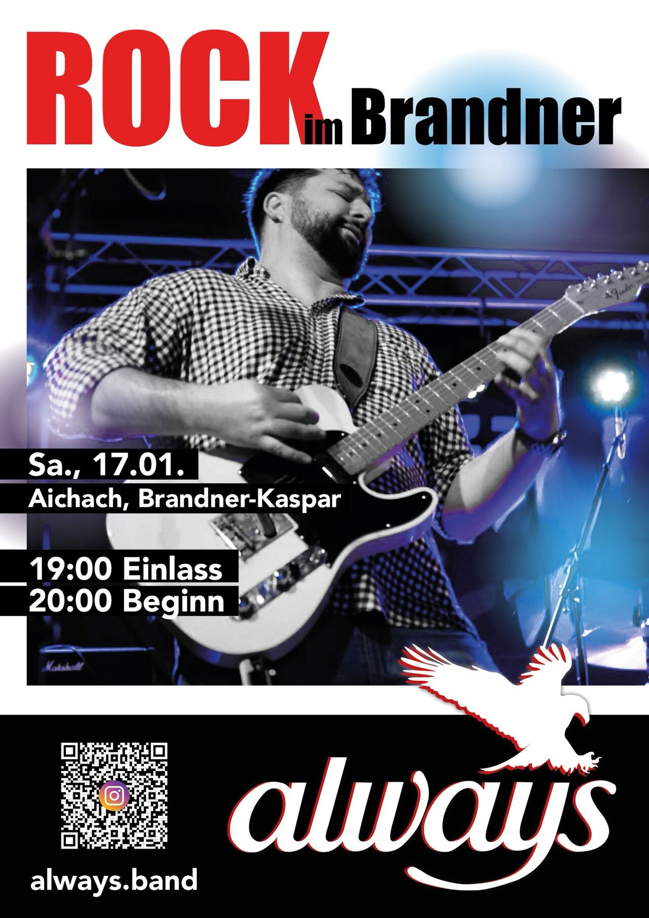 Always live im Brandner