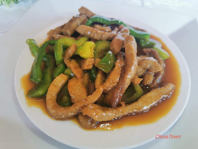 Ternera pimiento verde