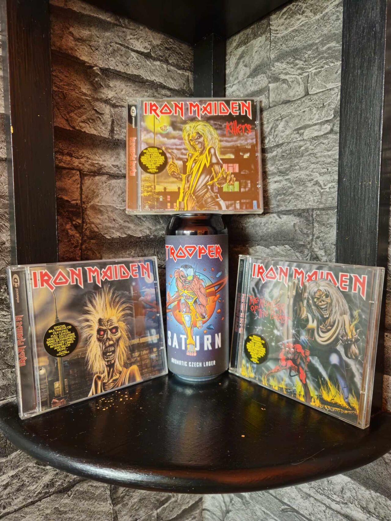Pivo TROOPER SATURN od IRON MAIDEN,nyní i u nás v PARLAMENTU...!!!!!!