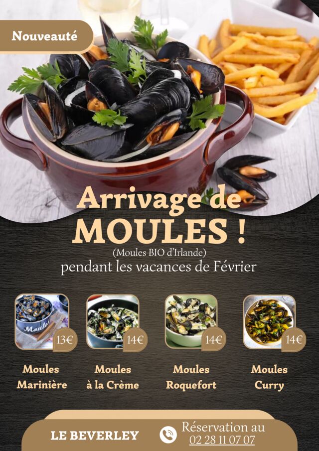 ARRIVAGE DE MOULES !!