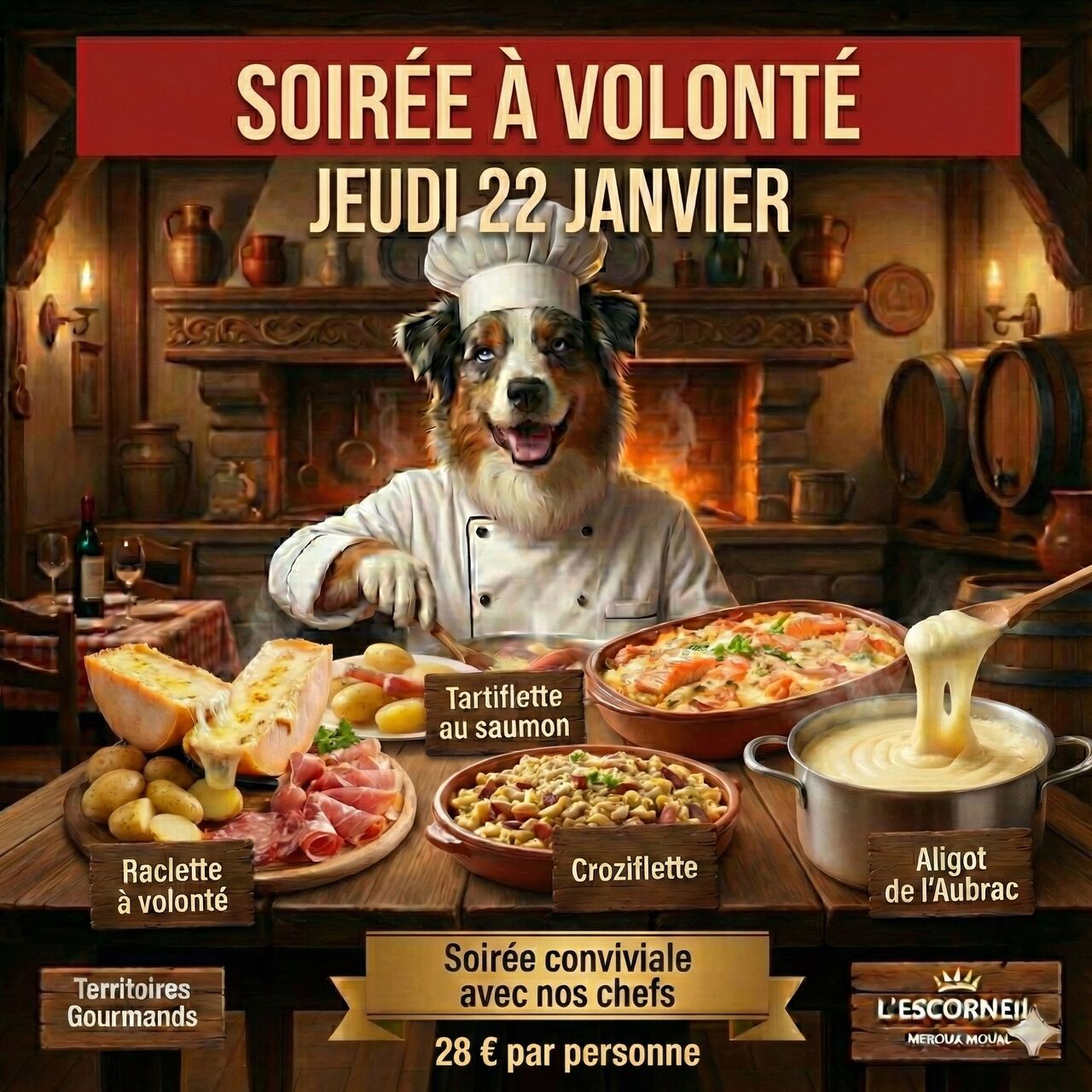 Soirée Réconfort le 22 Janvier