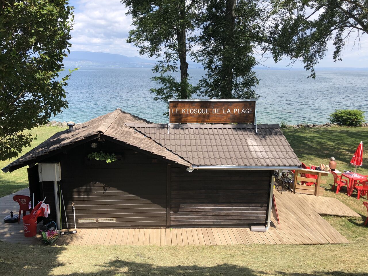 Kiosque de la plage