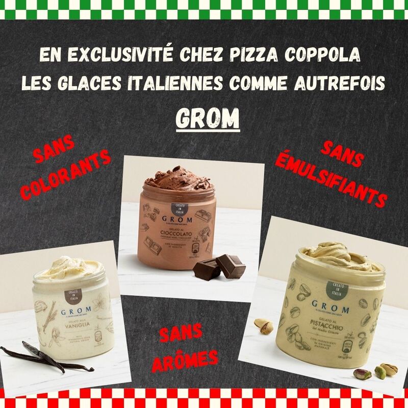 GLACES ITALIENNES GROM