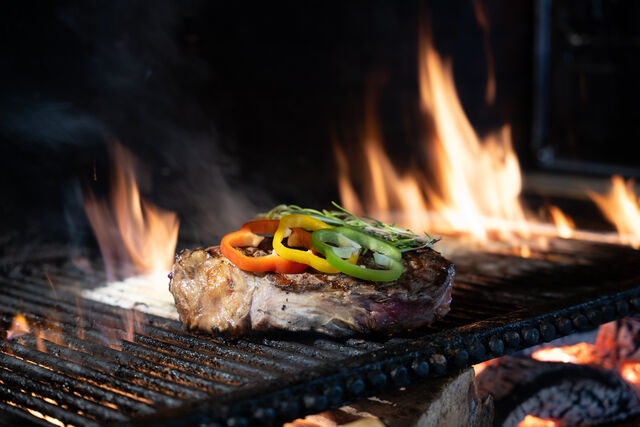 Viande au Feu de bois