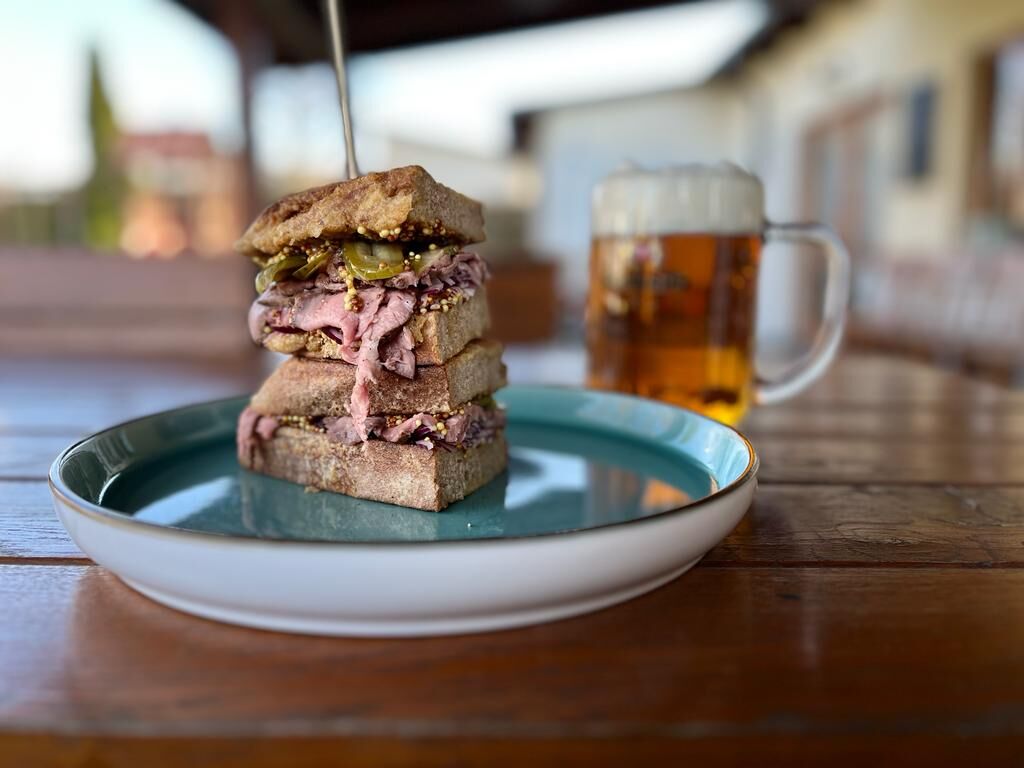 Roastbeef s chlebíkem