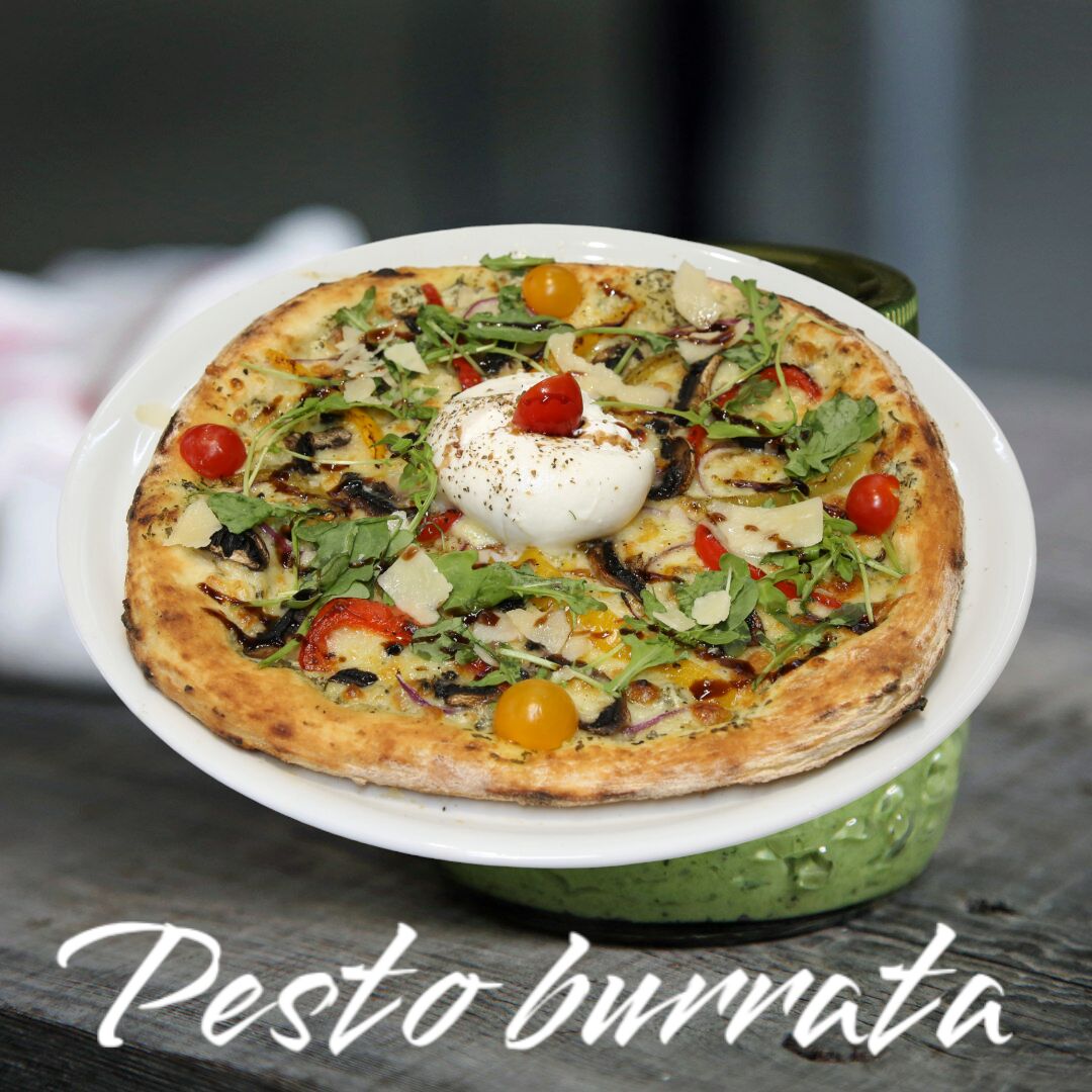 La pesto burrata