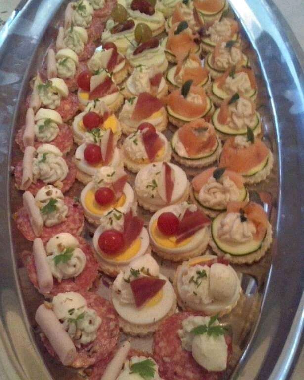 Our canapes for special occasions!