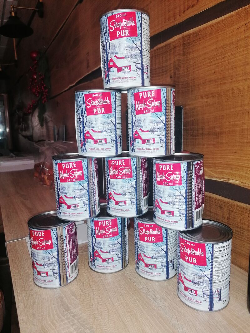 canne de sirop d'érable
en vente chez nous !