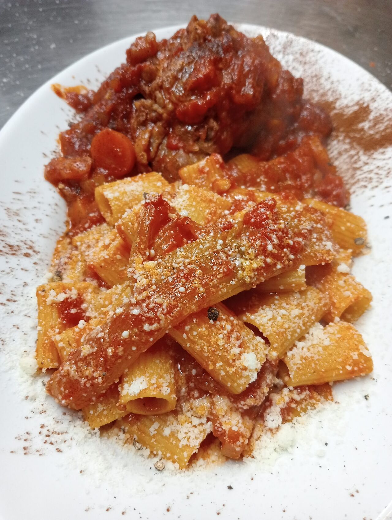 Mezze Maniche alla Vaccinara