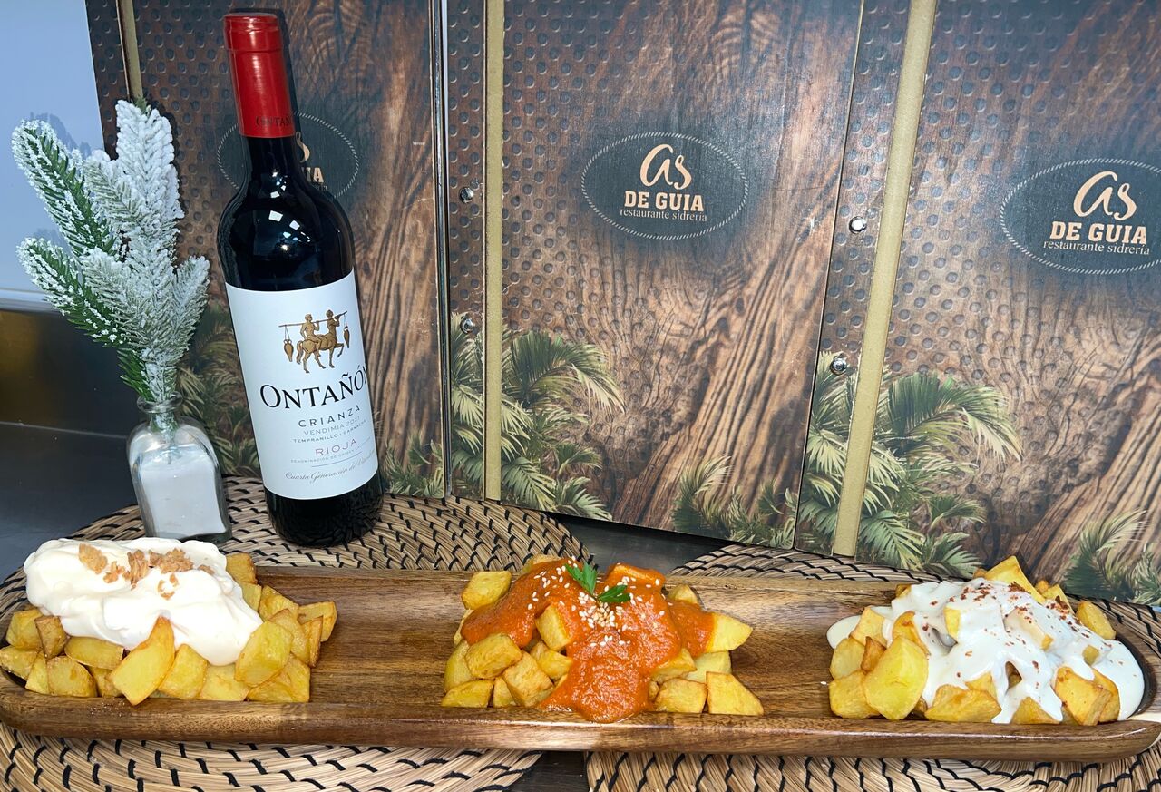 Patatinas Tres Salsa