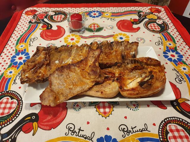 Grillades, poulet, rib's, porc