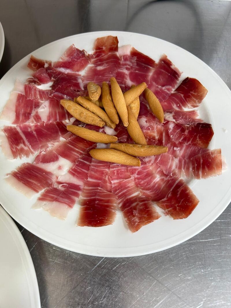 Rico jamón de aperitivo