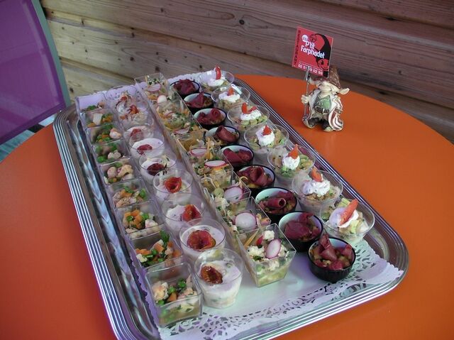 traiteur/plateau compose selon la saison