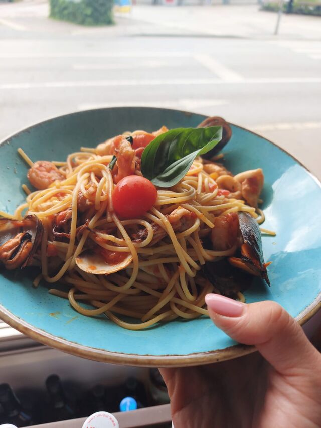 Pasta fresca frutti di mare deluxe