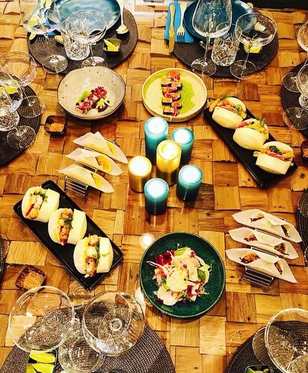Dîner sur le thème de la cuisine péruvienne