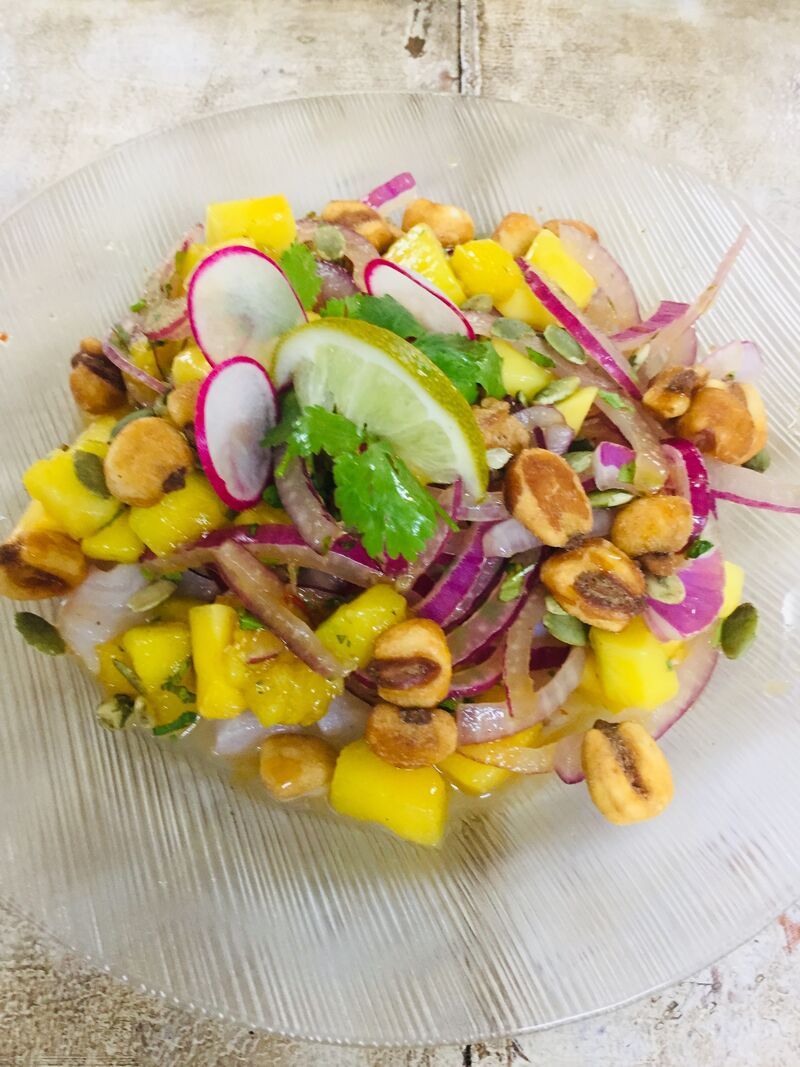 Ceviche de corvina 