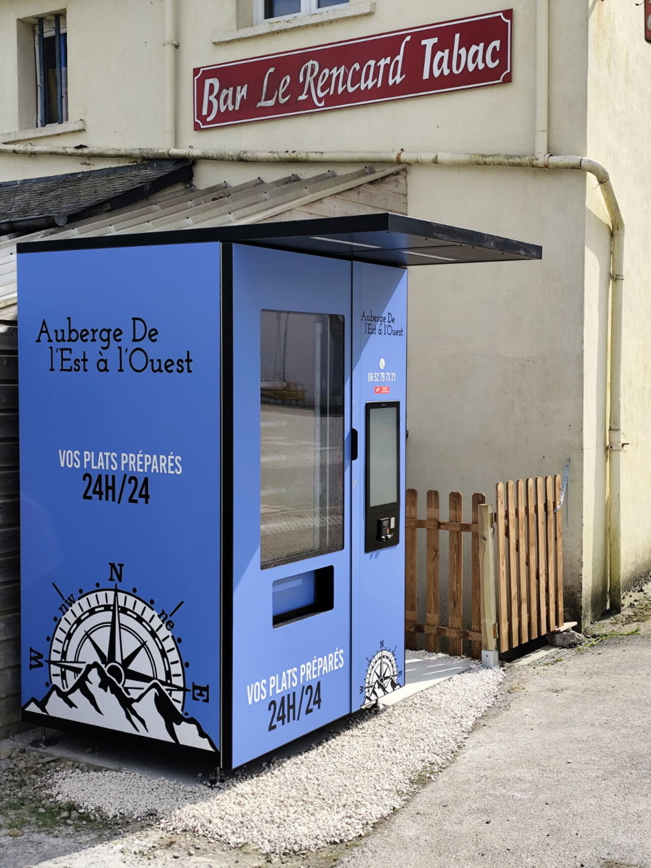 Nouveauté : Distributeur de repas disponible 24h/24 et 7j/7