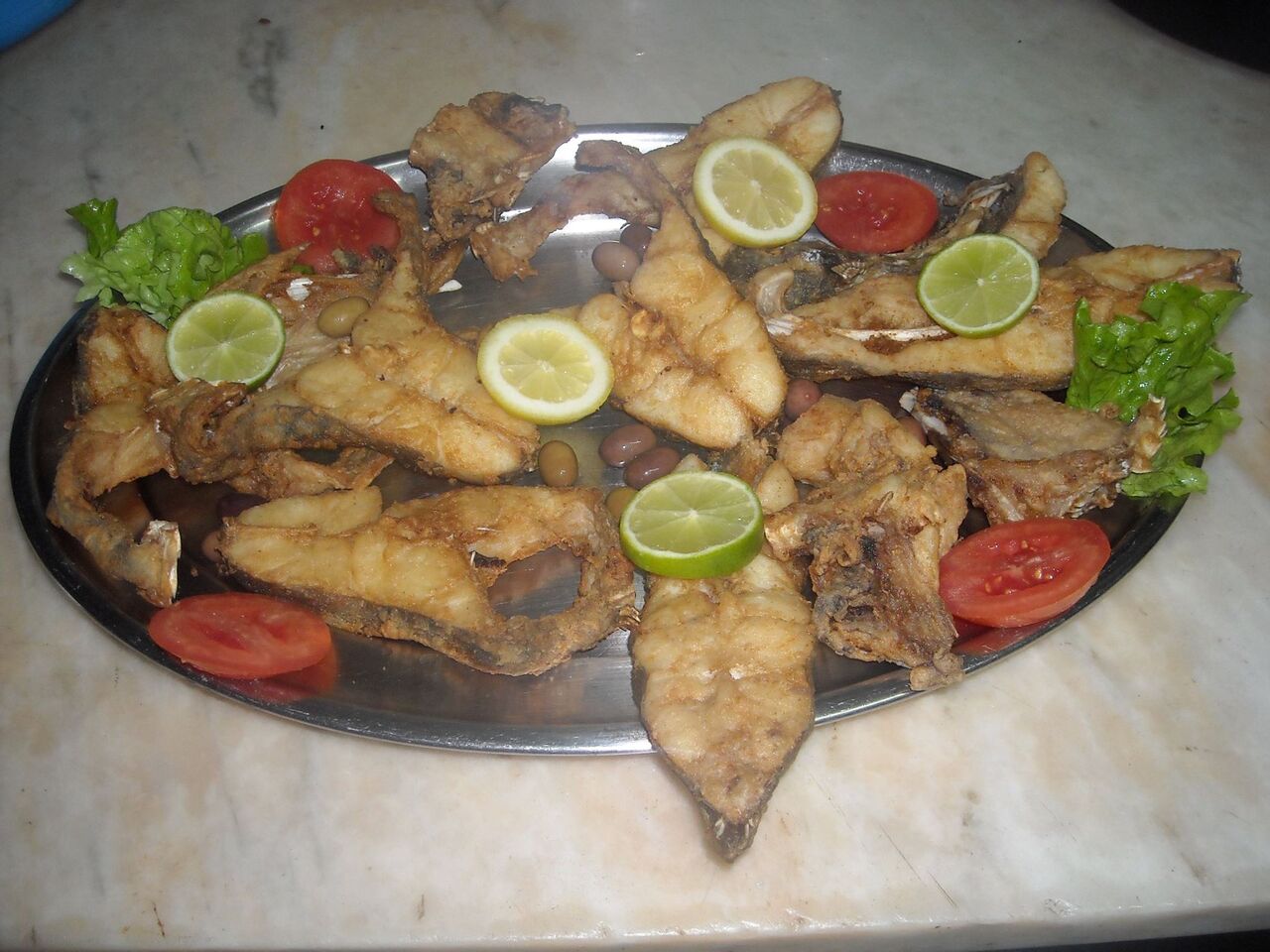 PEIXE GALO FRITO