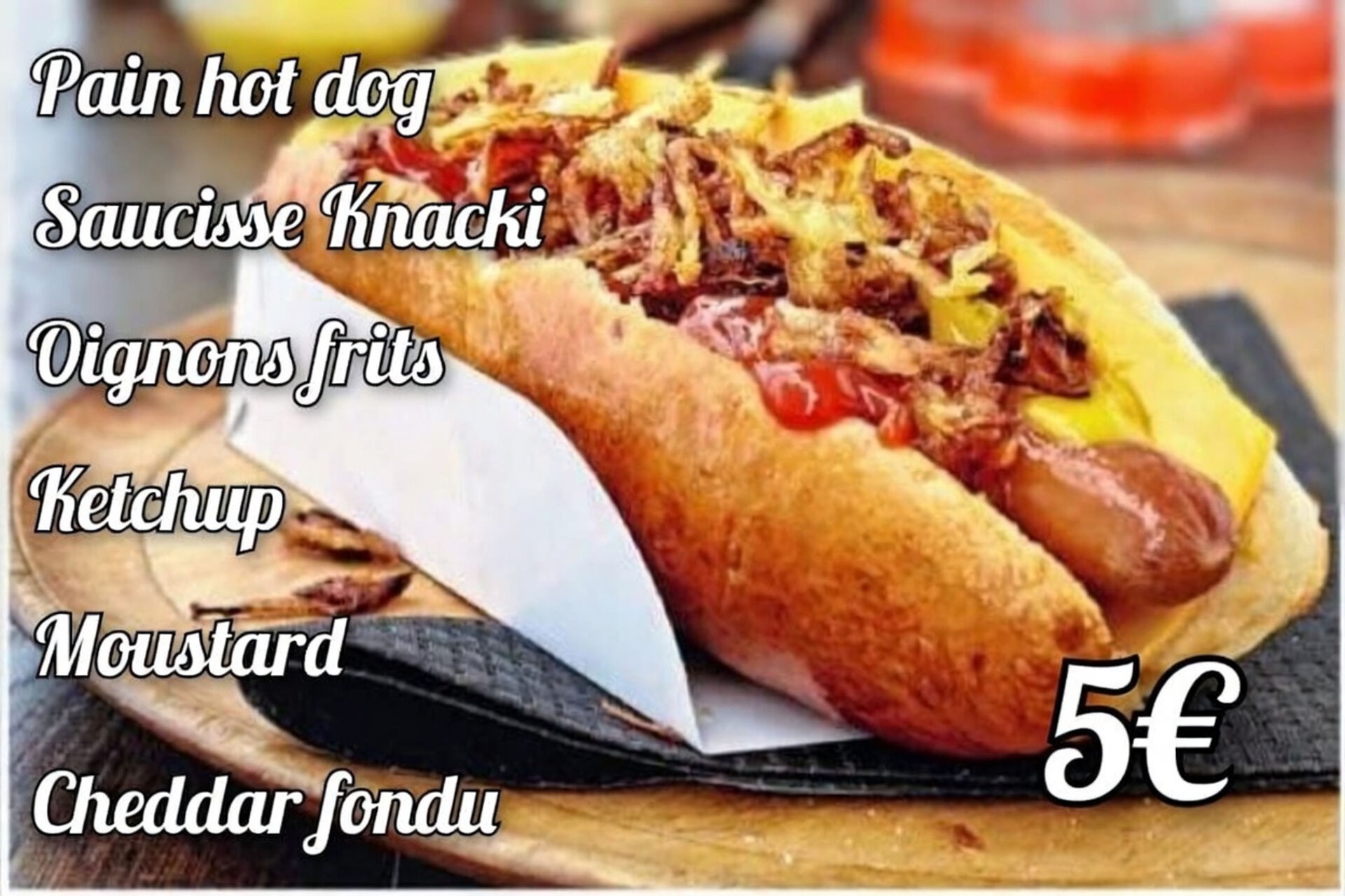 Découvrez nos Hot Dogs