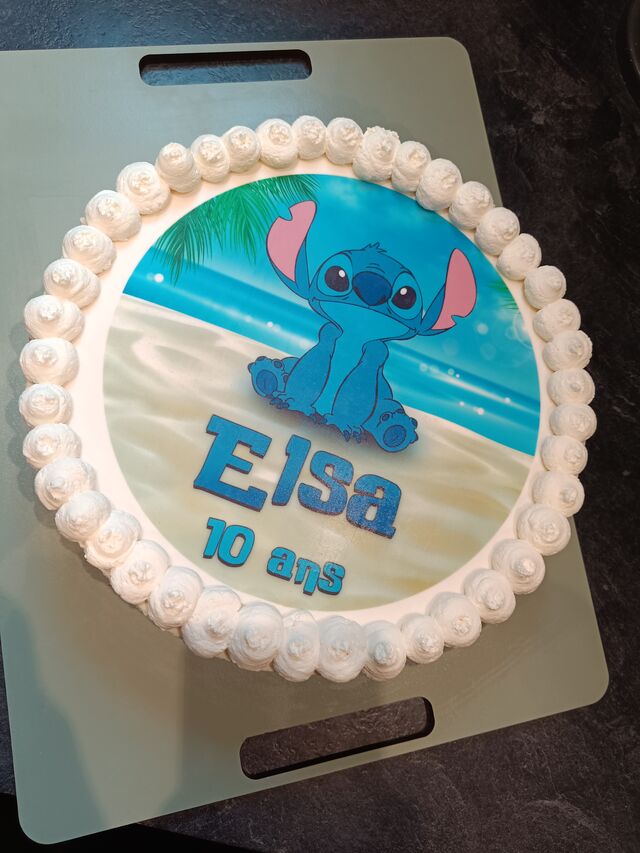 Entremet pour anniversaire 