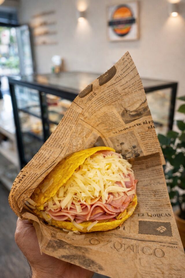 Arepa mixta