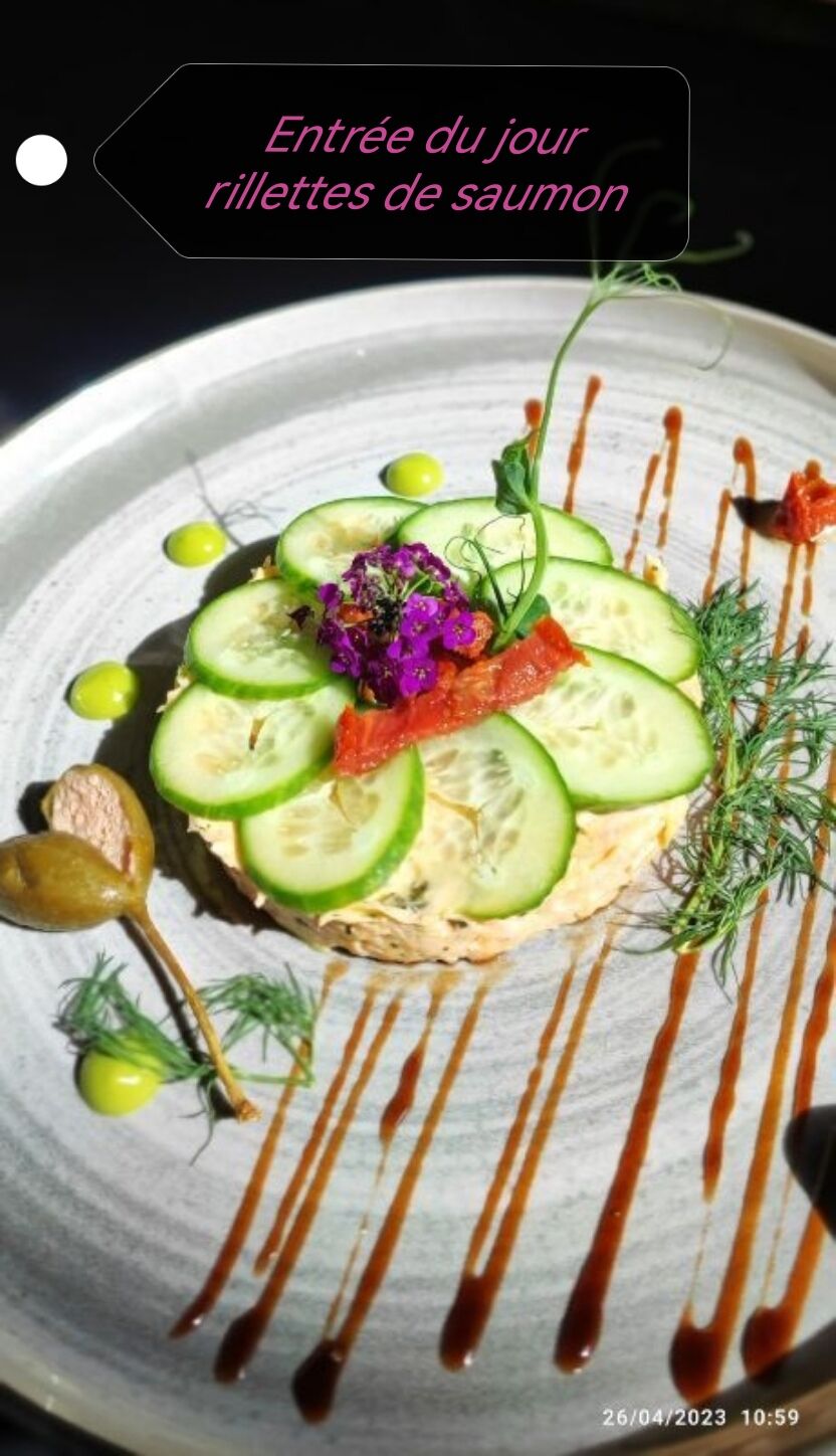 No rillettes de saumon Title