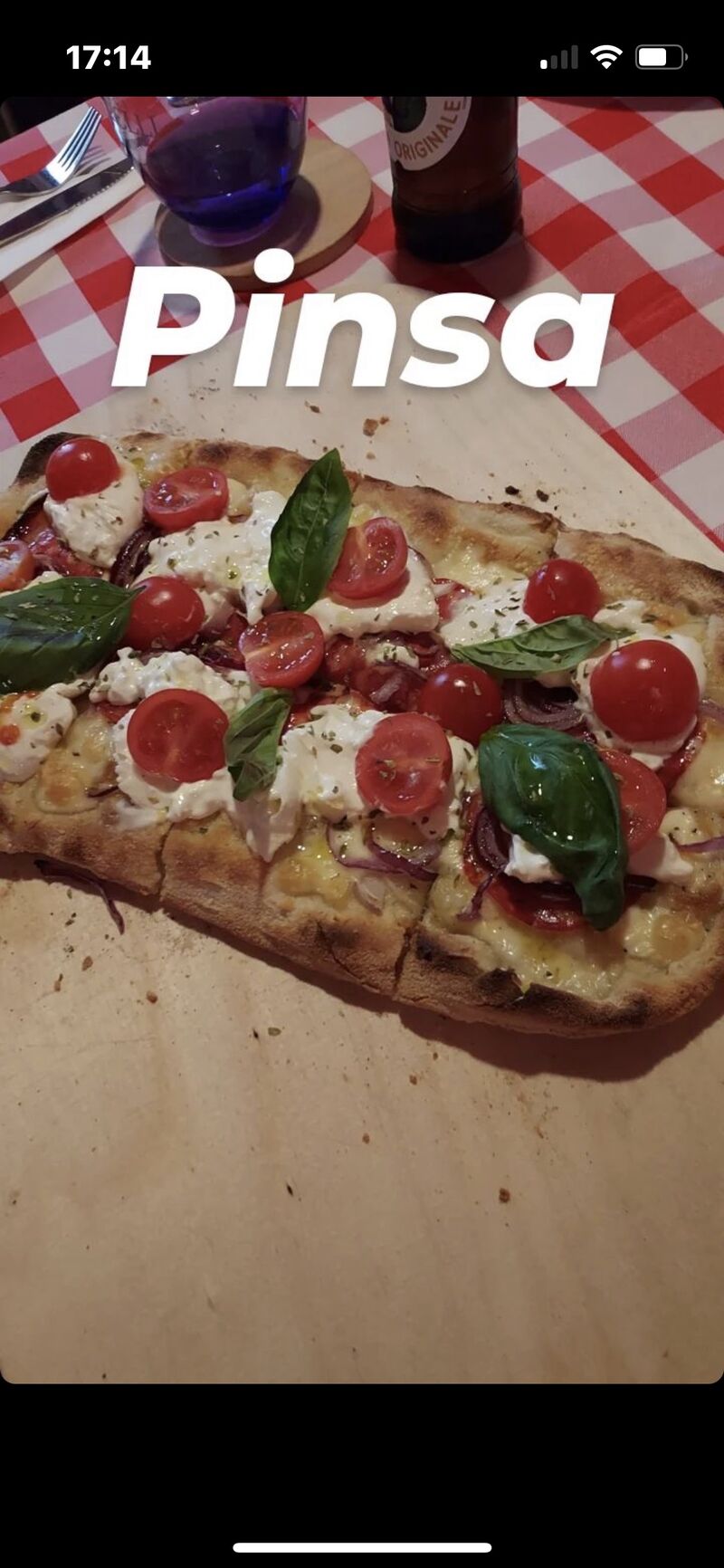 Pinsa Romana
Fior di Latte,Burrata Käse,kichtomate,Basilikum