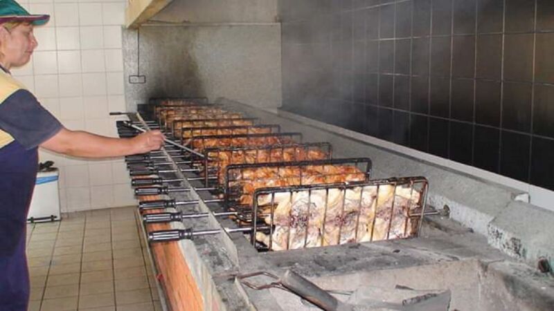 O churrasco!