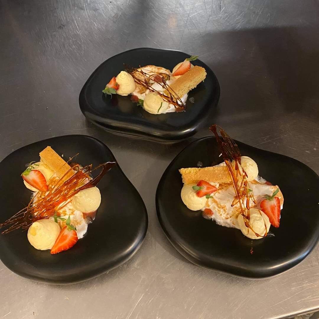 Tarte citron fraises meringuée
A notre façon 🍋