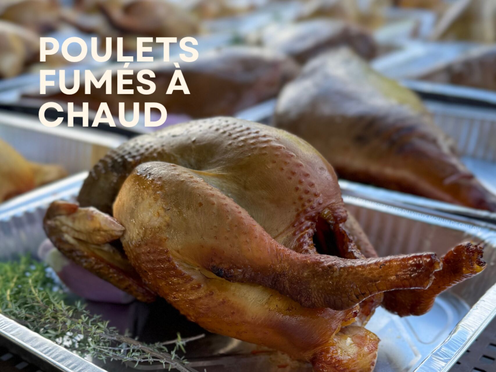 Le POULET FUMÉ à chaud du DIMANCHE à EMPORTER 🔥