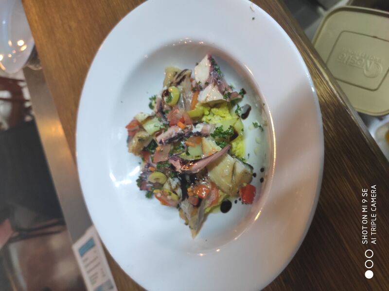 Une assiette de la mer