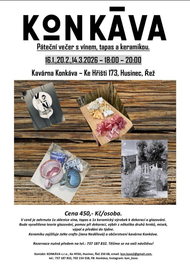 Keramika - víno&tapas