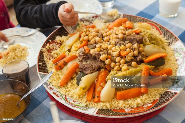 COUSCOUS A L'AGNEAU