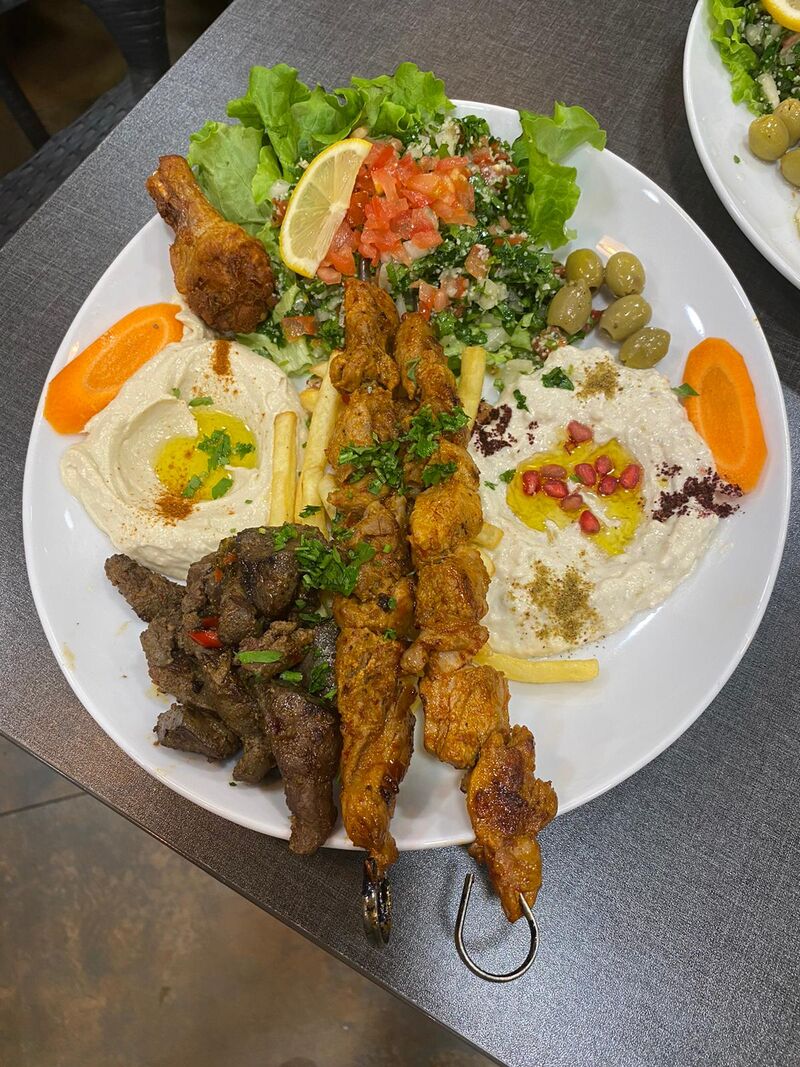 Assiette Agneau, Foie de volaille