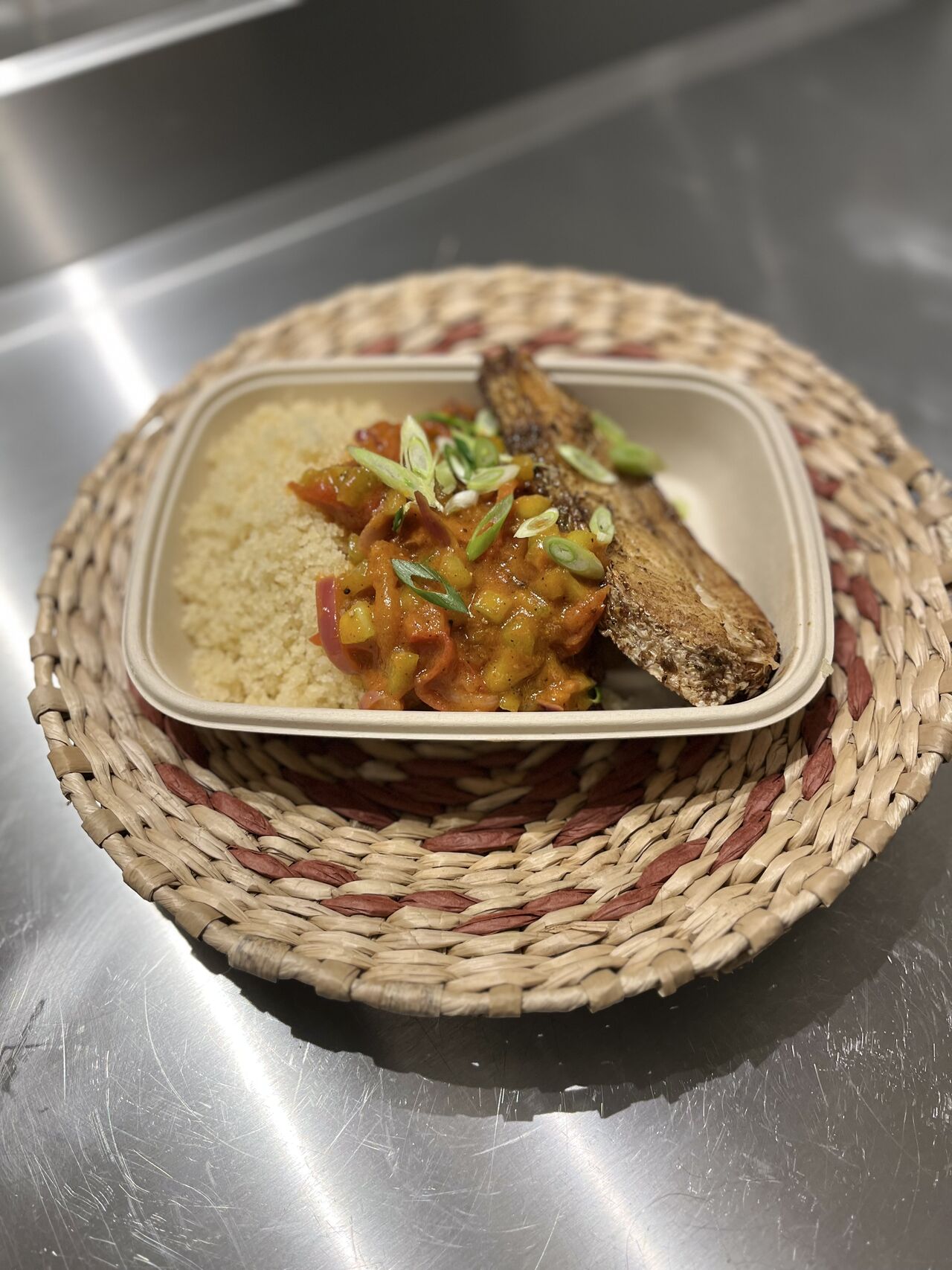 Attiéké poisson, alloco 