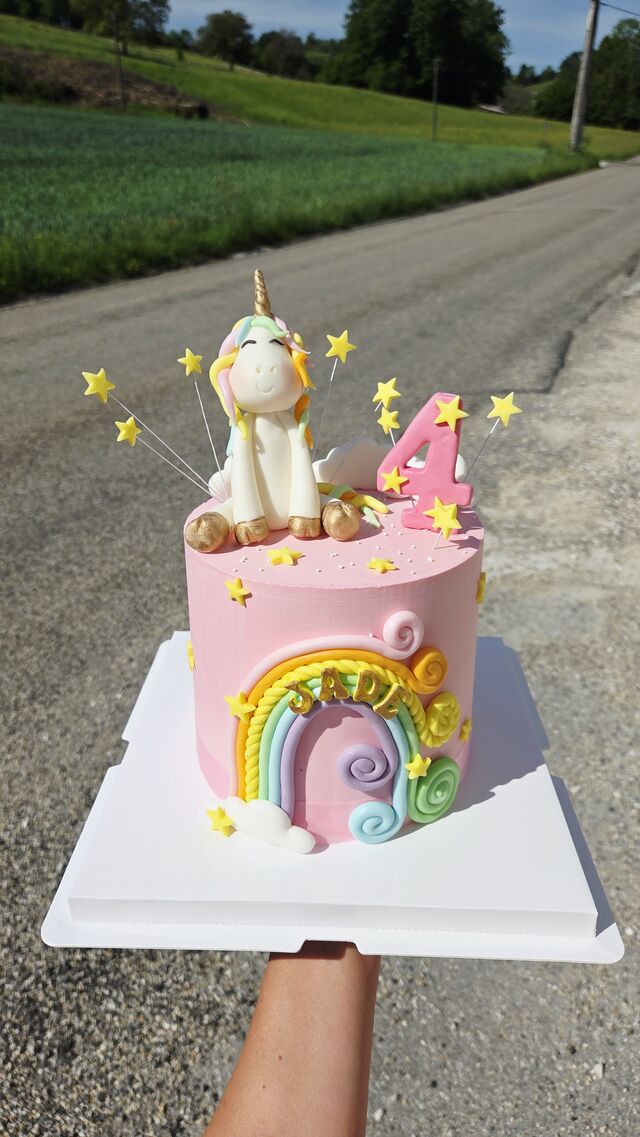 Layer cake Licorne 