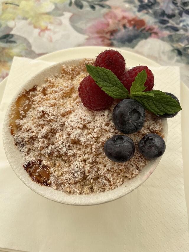 Crumble jabłkowe
