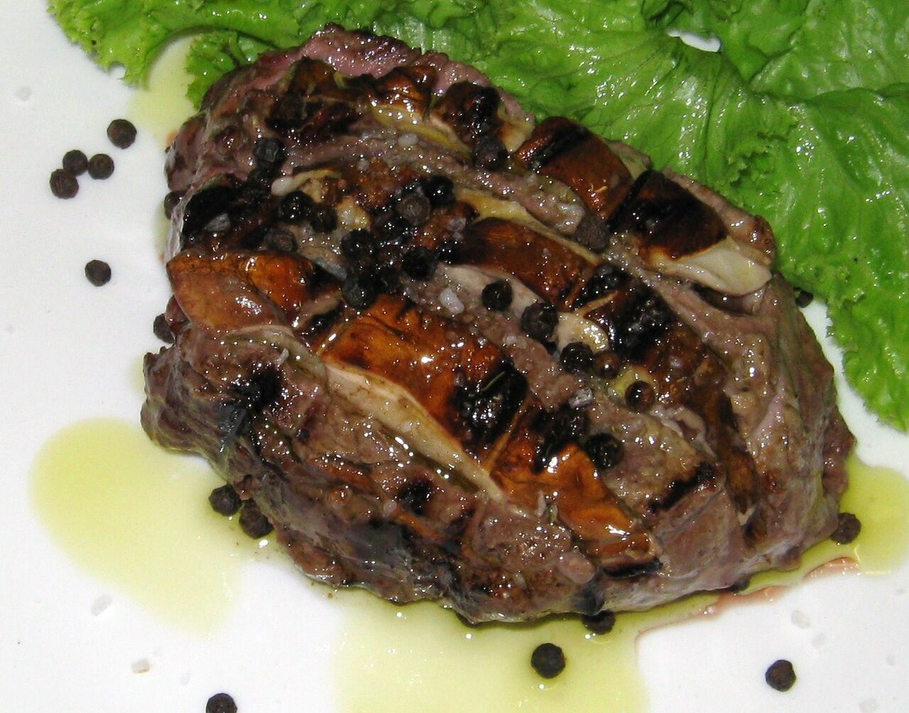 Filetto di Manzo Razza Piemontese con Funghi Porcini