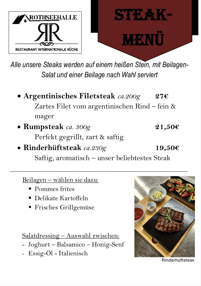 Steakmenü