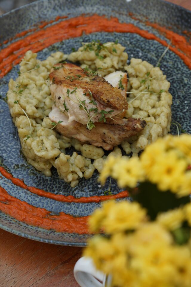 CHICKEN SUPREME ON PAPRICA