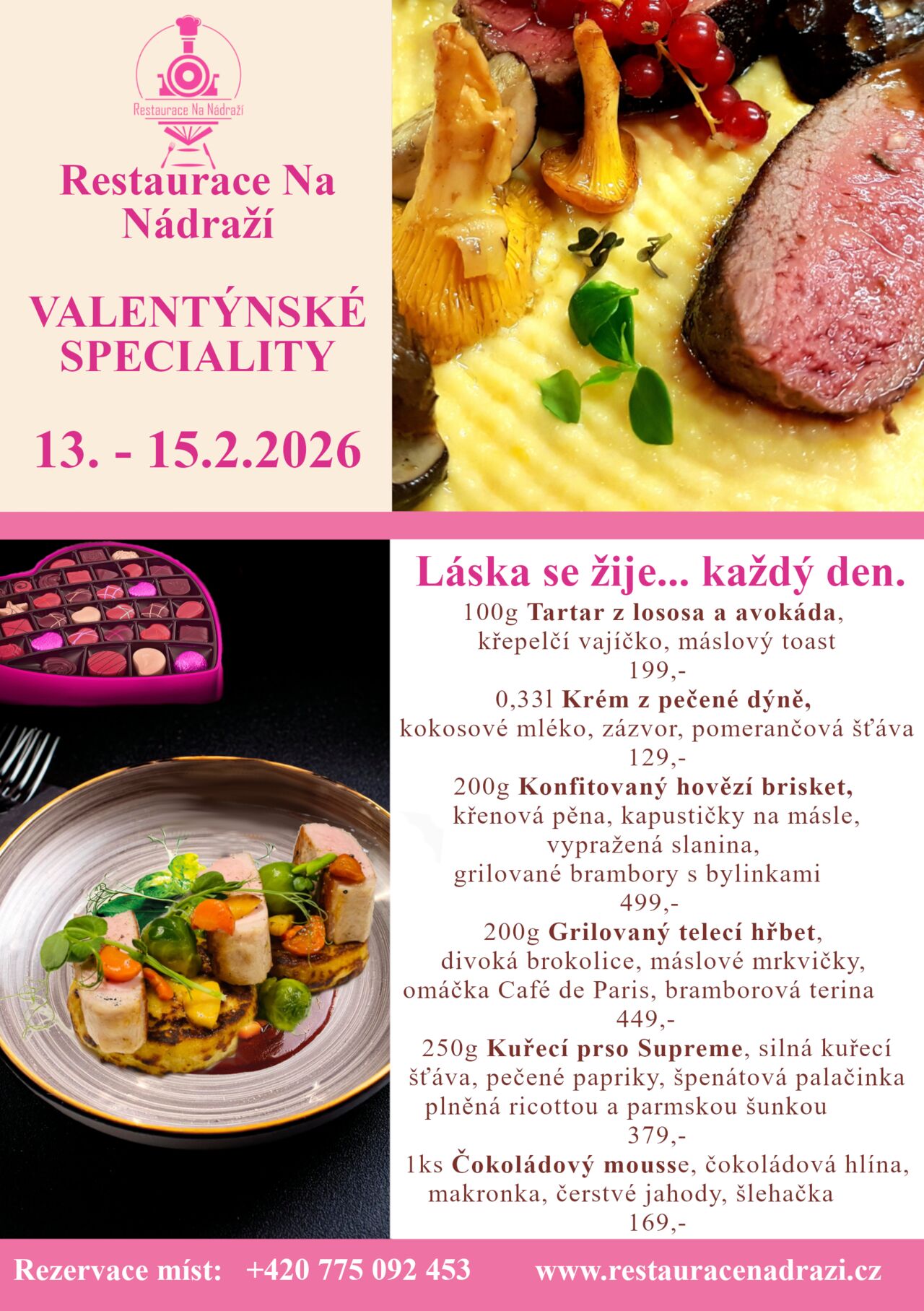 Valentýnské speciality
