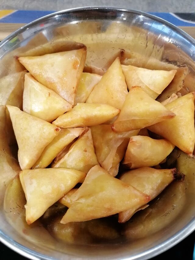 Samoussas jambon fromage 