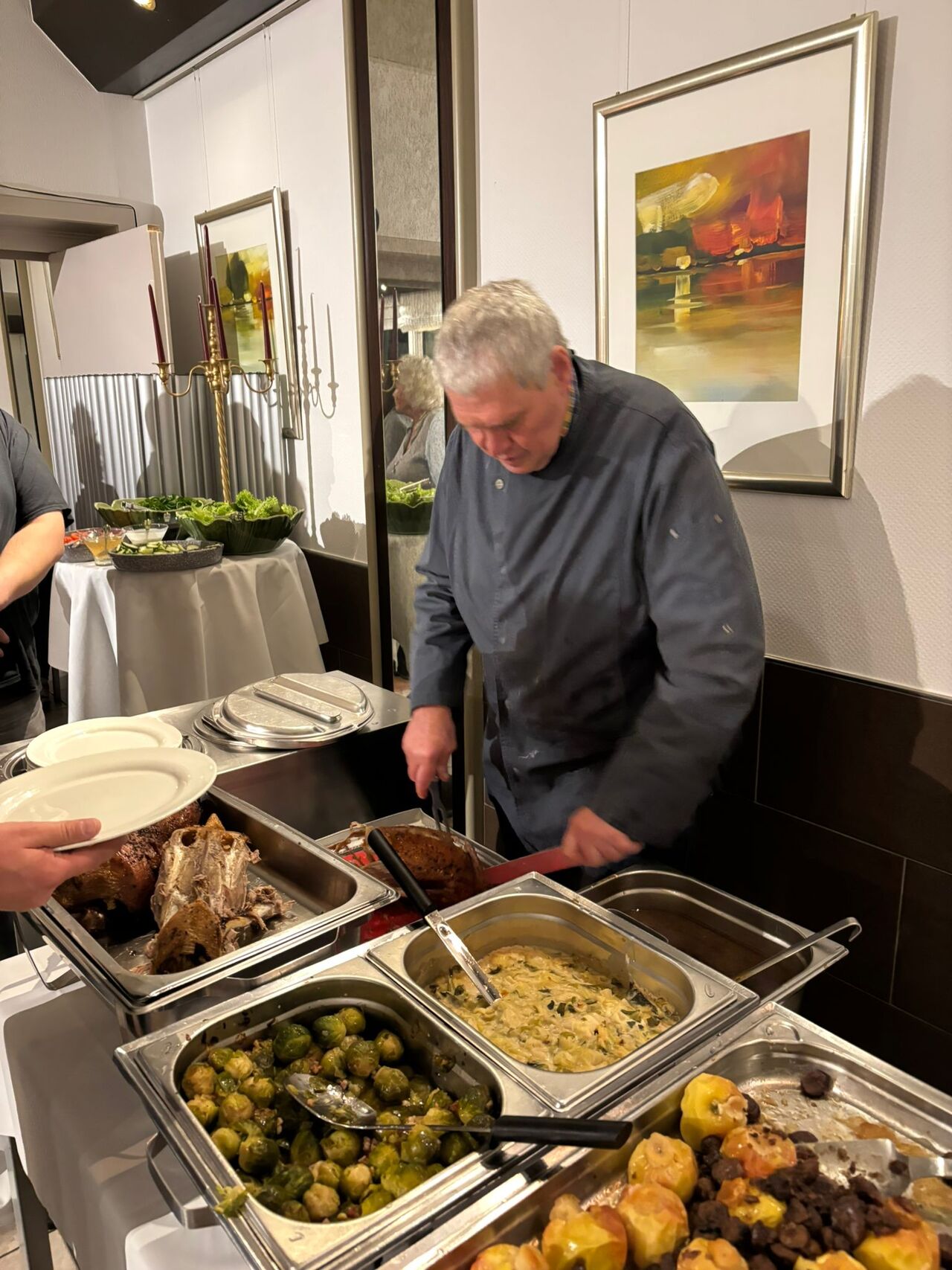 tranchieren von Gänsen