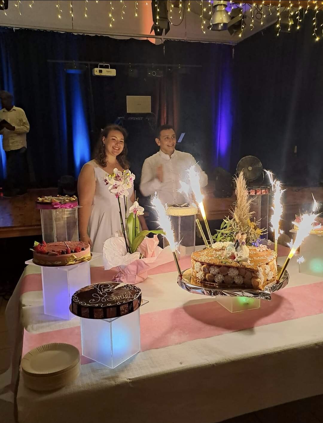 Réception mariage 7 entremets et pièce montée 