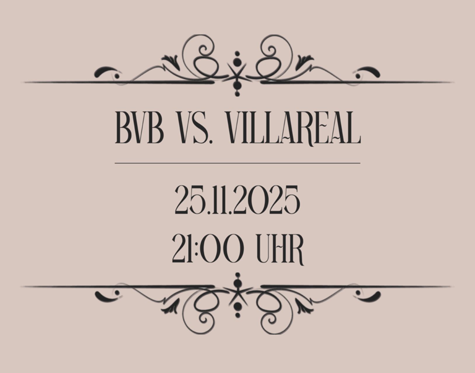 BVB vs. VILLAREAL