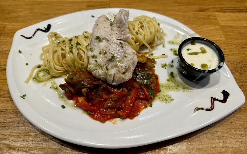 Filet de daurade sébaste, sauce aneth