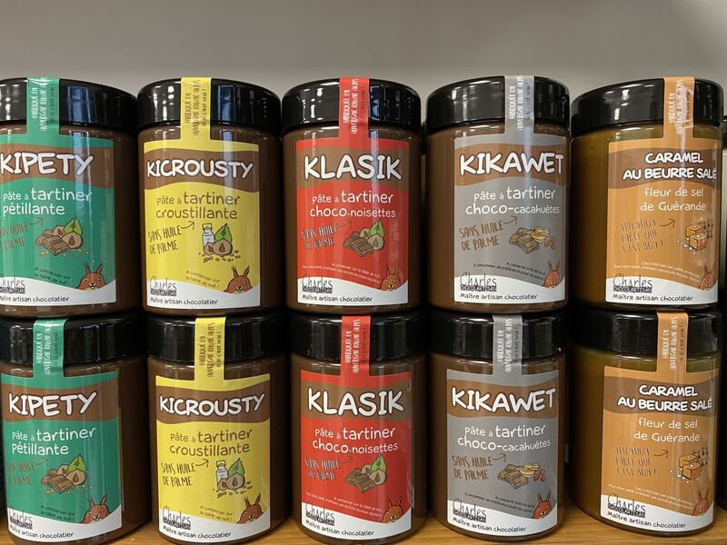 Pâtes à tartiner chocoartisan ! sans huile de palme 