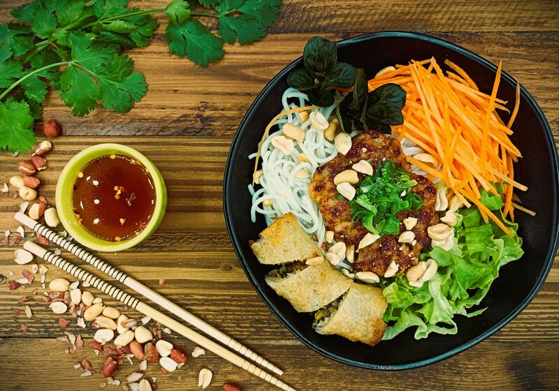 Salacrok au porc grillé